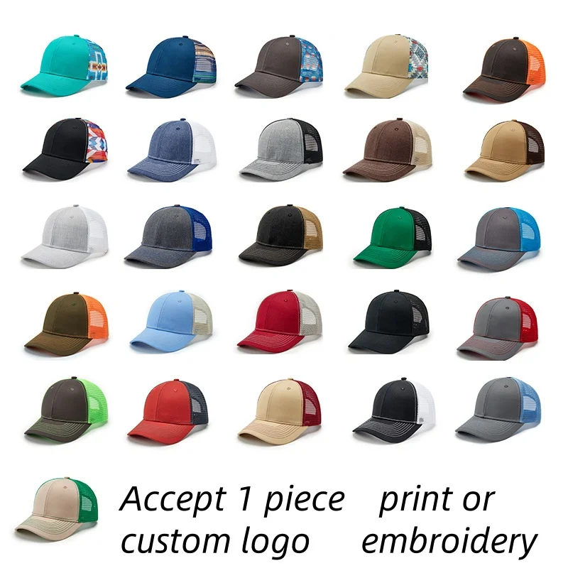 Summer Mesh Fixed Curved Brim  - Trucker Cap Mesh ulasan dan harga