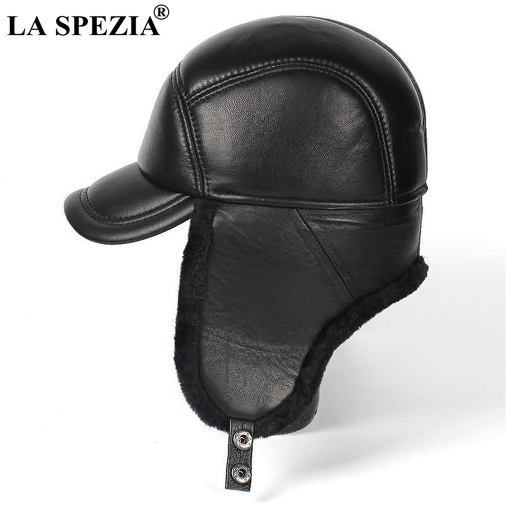 LA SPEZIA Winter Hat Men Genui - Winter Trapper Hat ulasan dan harga