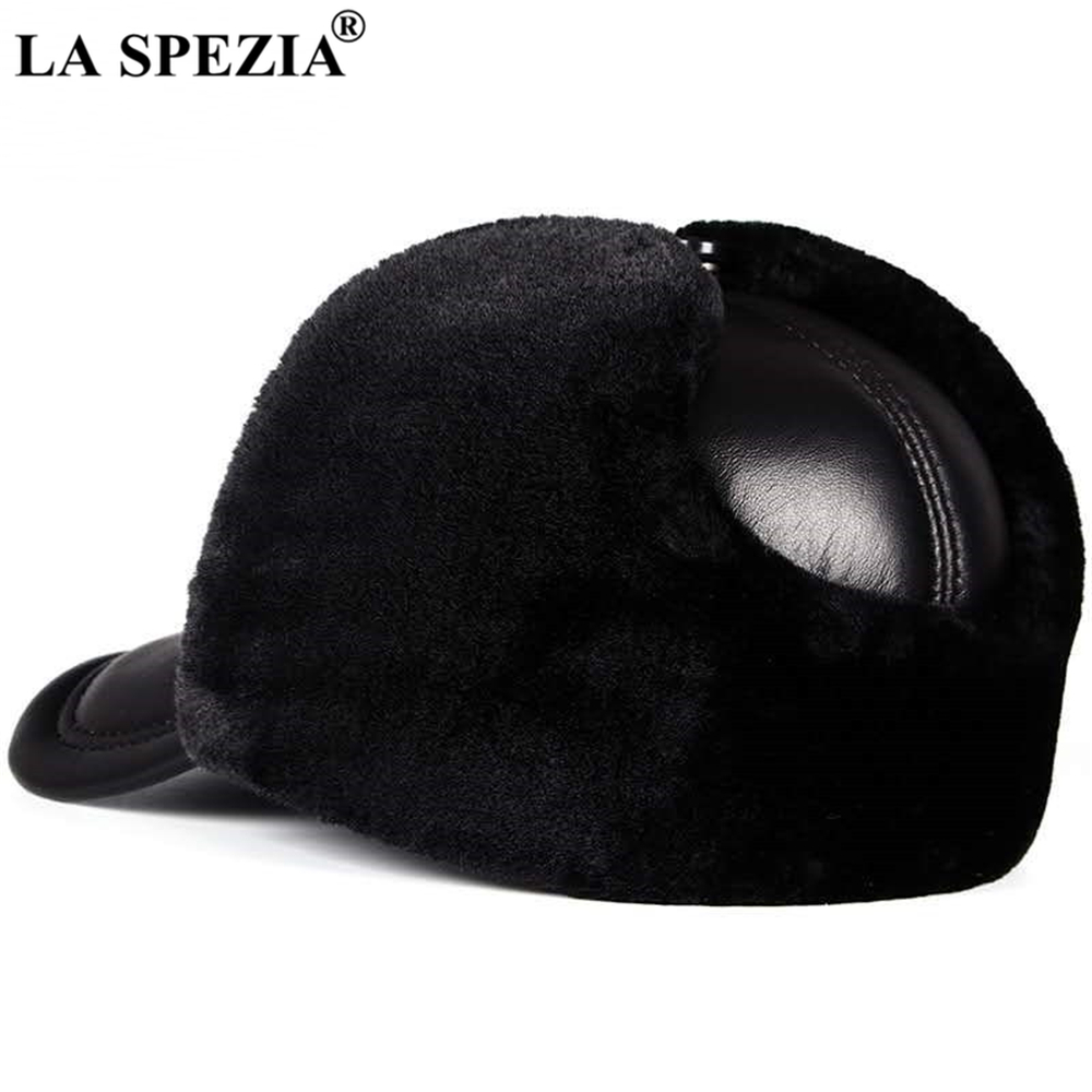 LA SPEZIA Winter Hat Men Genui - Winter Trapper Hat ulasan dan harga