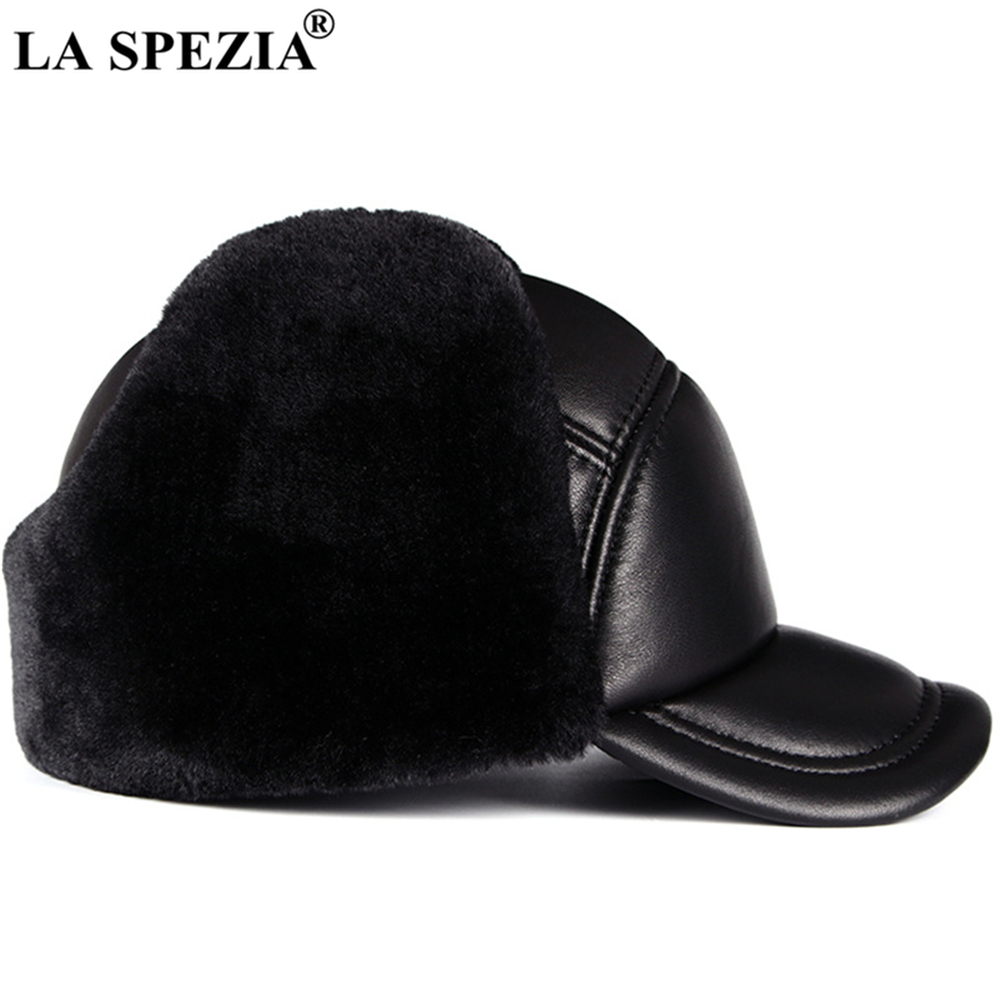 LA SPEZIA Winter Hat Men Genui - Winter Trapper Hat ulasan dan harga