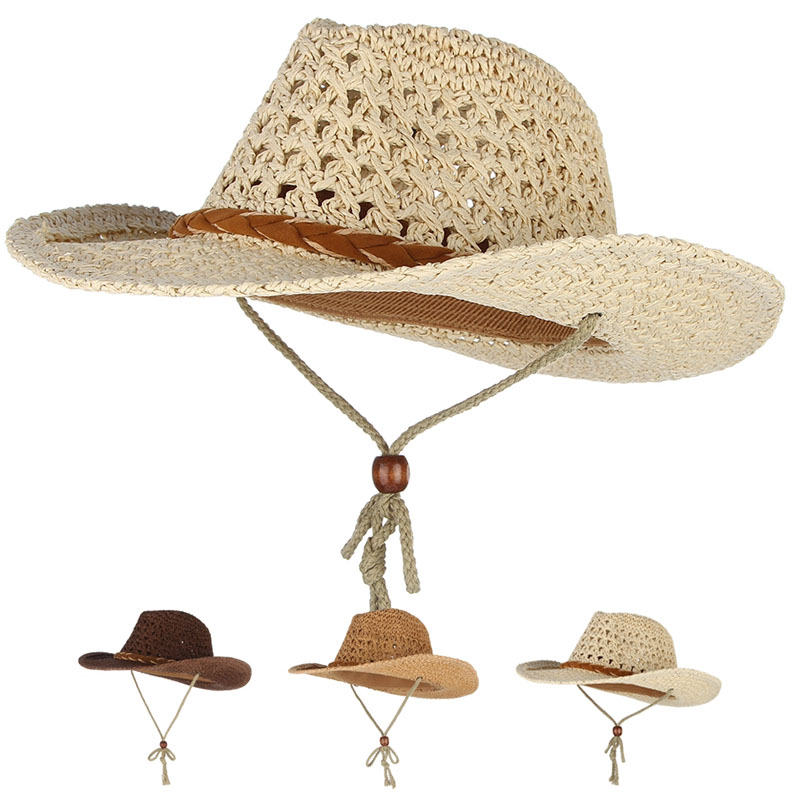 GEMVIE Child Summer Cowboy Hat - Cowboy Hat Straw ulasan dan harga