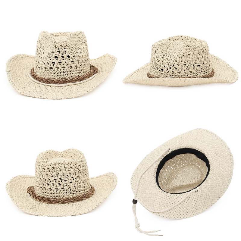 GEMVIE Child Summer Cowboy Hat - Cowboy Hat Straw ulasan dan harga