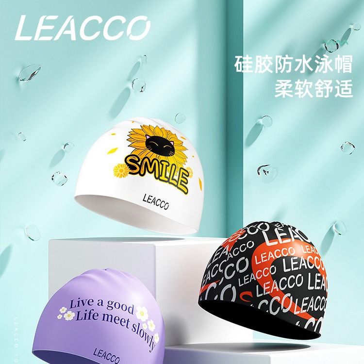 Anti-Slip Waterproof Silicone  - Swim Hat Silicone ulasan dan harga