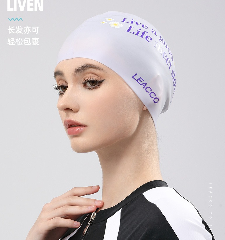 Anti-Slip Waterproof Silicone  - Swim Hat Silicone ulasan dan harga