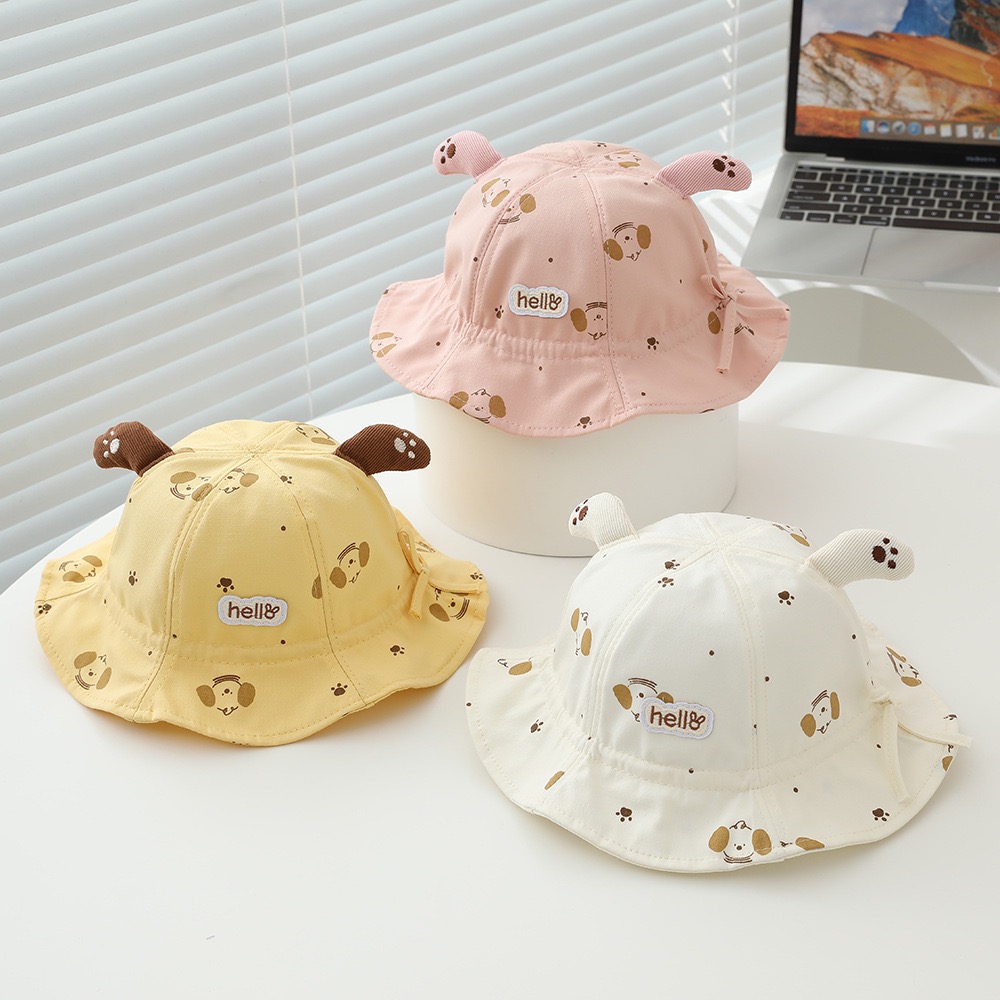 Baby Fishing Cap Spring Autumn - Bucket Hat Cotton ulasan dan harga