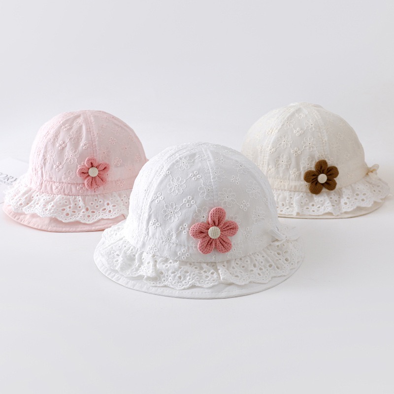 Spring-Summer Infant Sun Hat f - Sun Hat Wide Brim ulasan dan harga
