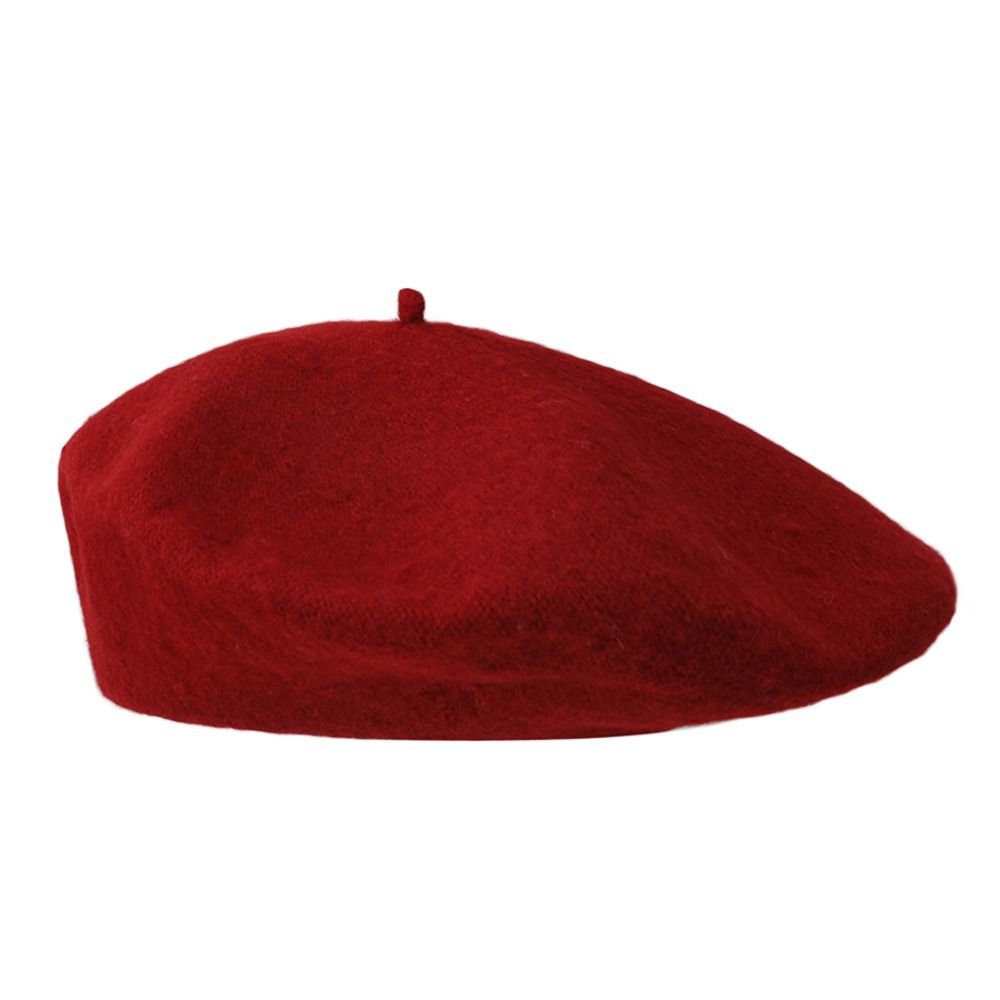 Berets Hat Autumn Winter Warm  - Beret French Wool ulasan dan harga