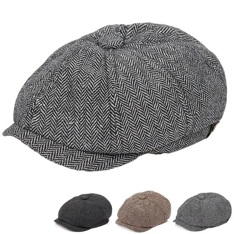 New Men Flat Top Ivy Gatsby Dr - Newsboy Cap Ivy ulasan dan harga