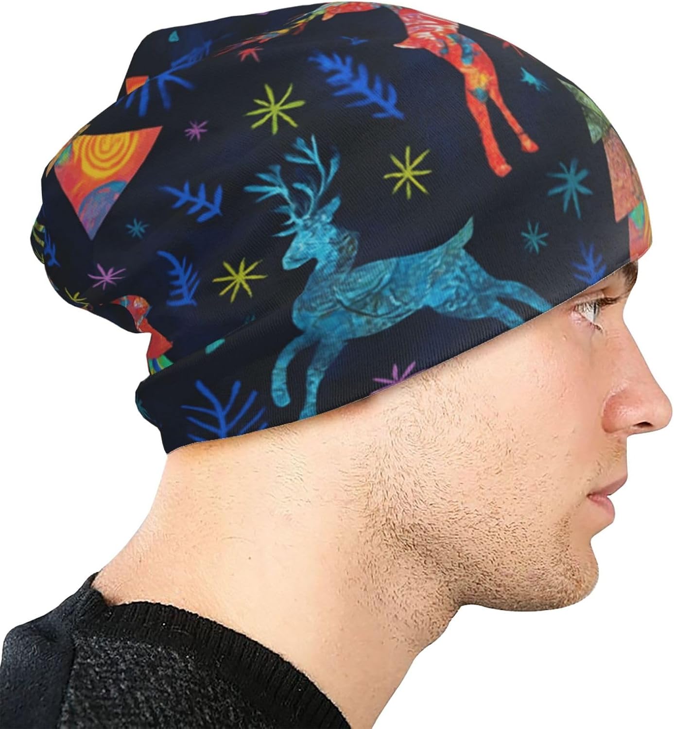 Colorful Candy Knitted Hats Cu - Beanie Cuffed Knit ulasan dan harga