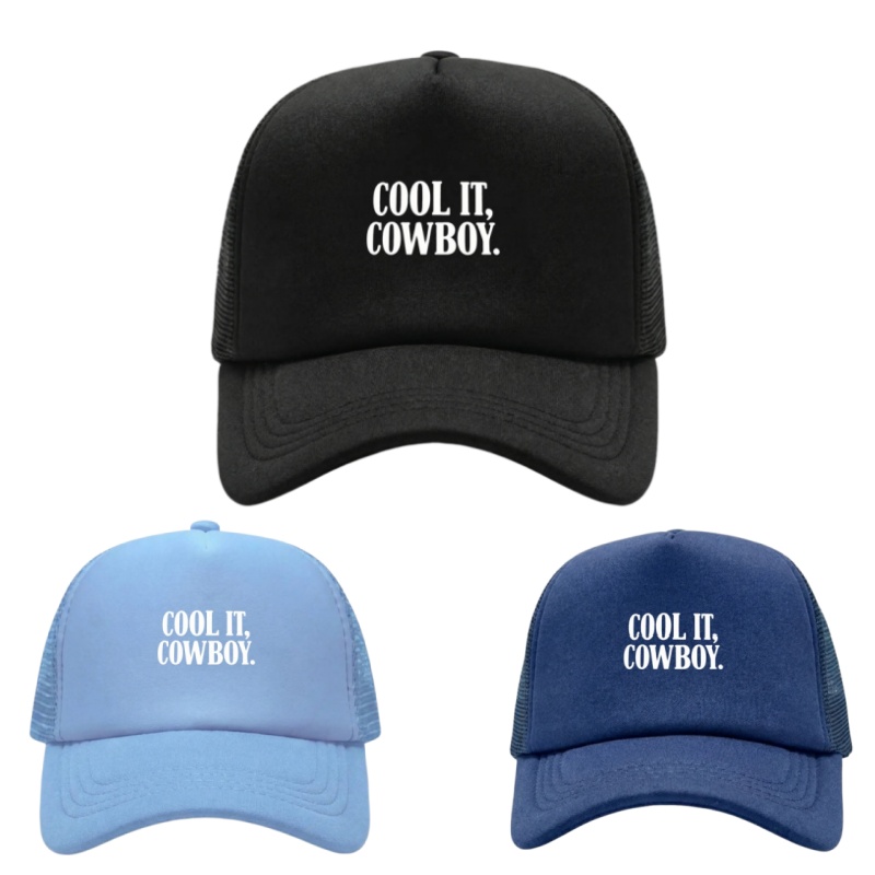 COOL IT COWBOY Printed Adjusta - Golf Cap Dad ulasan dan harga