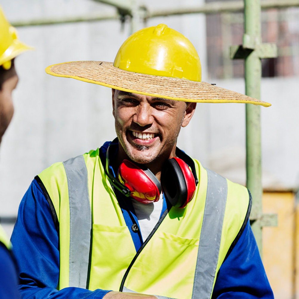 2Pcs Hard Hat Sun Shade Full B - Visor Sun Hat ulasan dan harga