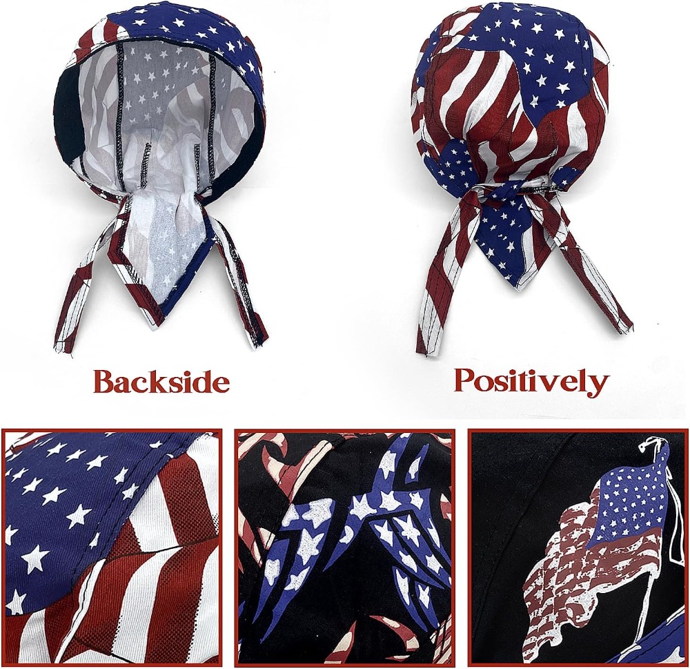 3 Pack Doo Rags for Men, Skull - Skull Cap Helmet Liner ulasan dan harga