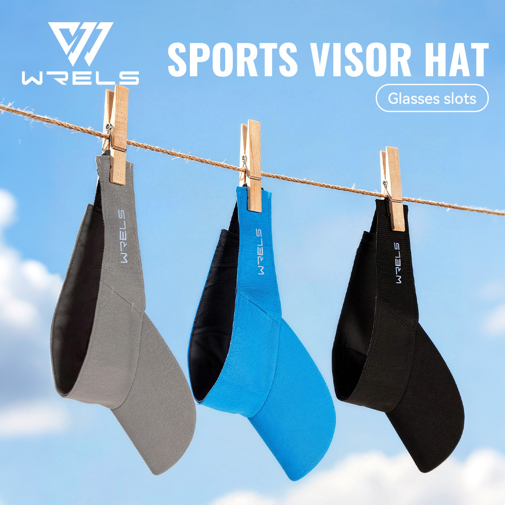 WRELS Sport Sun Visor Hat Empt - Running Cap Lightweight ulasan dan harga