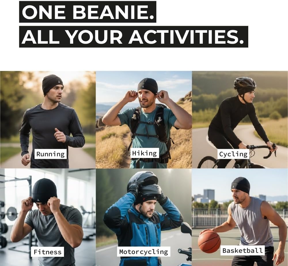 Moisture Wicking Helmet Liner  - Skull Cap Helmet Liner ulasan dan harga