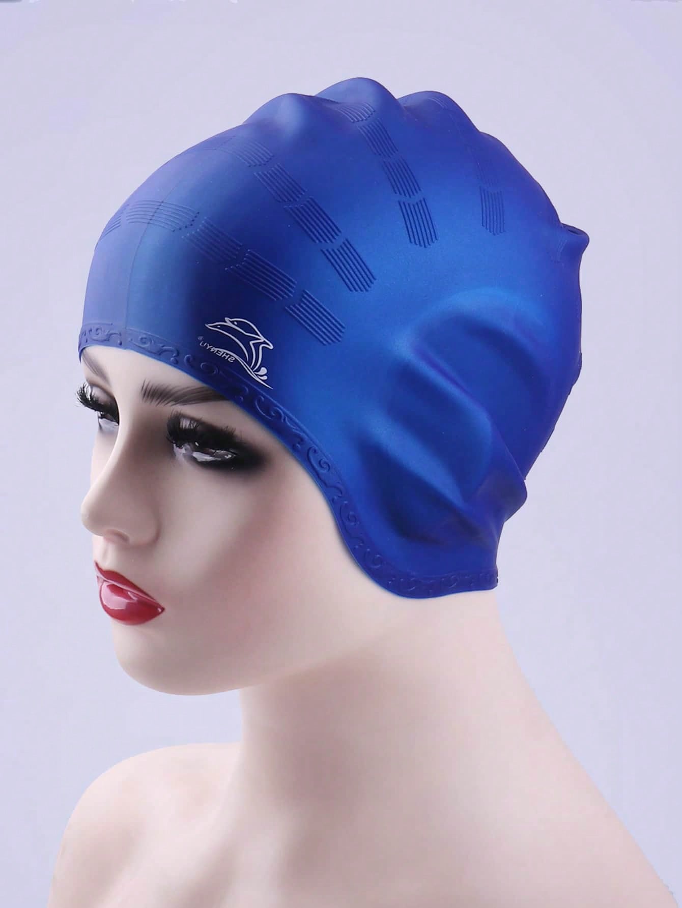 Silicone Waterproof Swim Cap E - Swim Hat Silicone ulasan dan harga