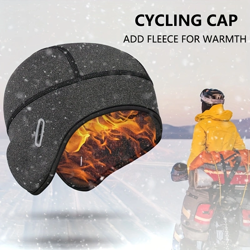 Winter Cycling Warm Cap MTB He - Skull Cap Helmet Liner ulasan dan harga