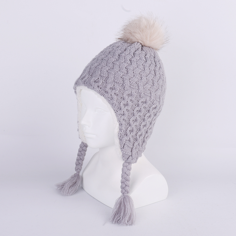 Baby Winter Knit Earflap Hats  - Winter Trapper Hat ulasan dan harga