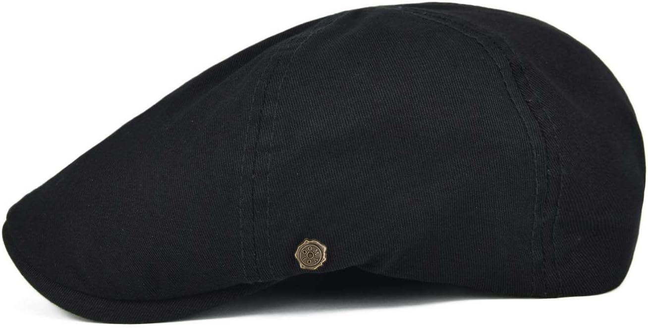 Cotton Flat Cabbie Hat Gatsby  - Newsboy Cap Ivy ulasan dan harga