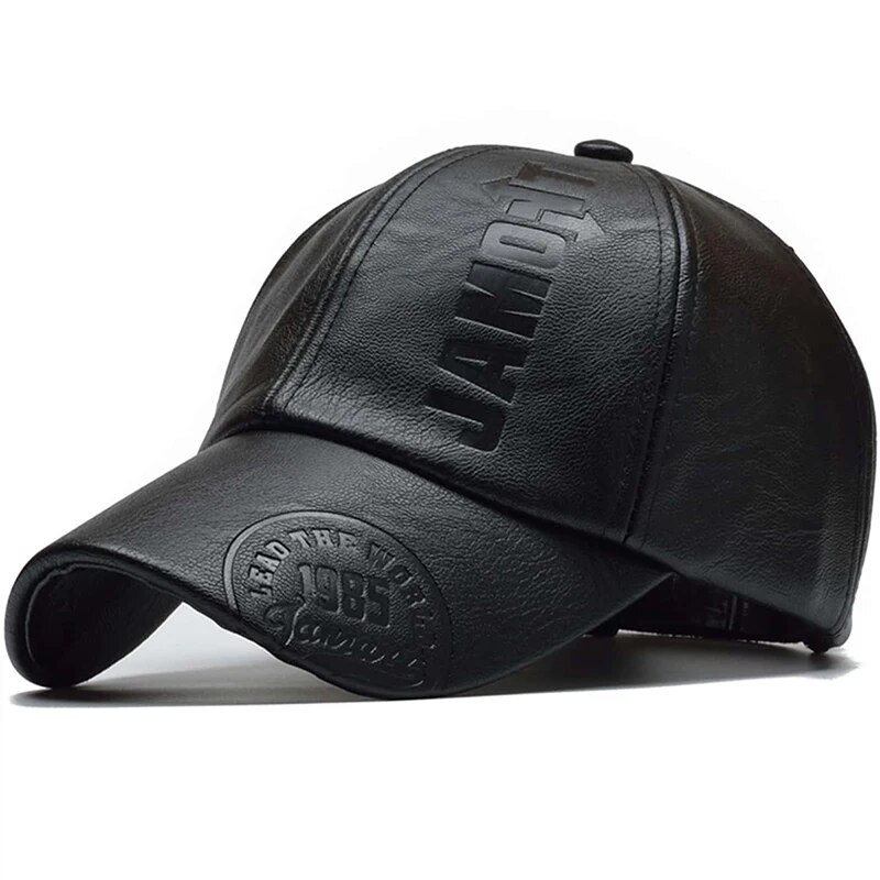 Unisex 1985 Imprinting Leather - Baseball Cap Structured ulasan dan harga