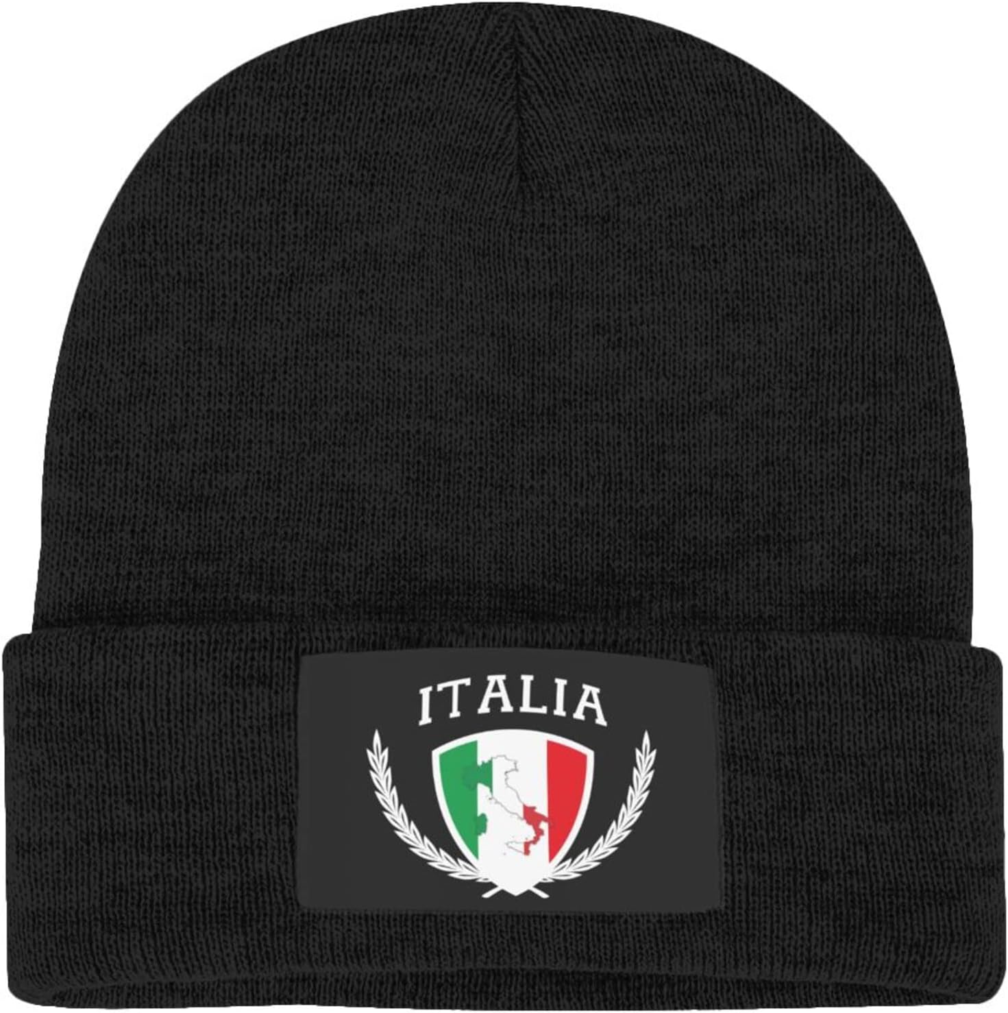 Italia Italy Italian Flag Knit - Beanie Cuffed Knit ulasan dan harga