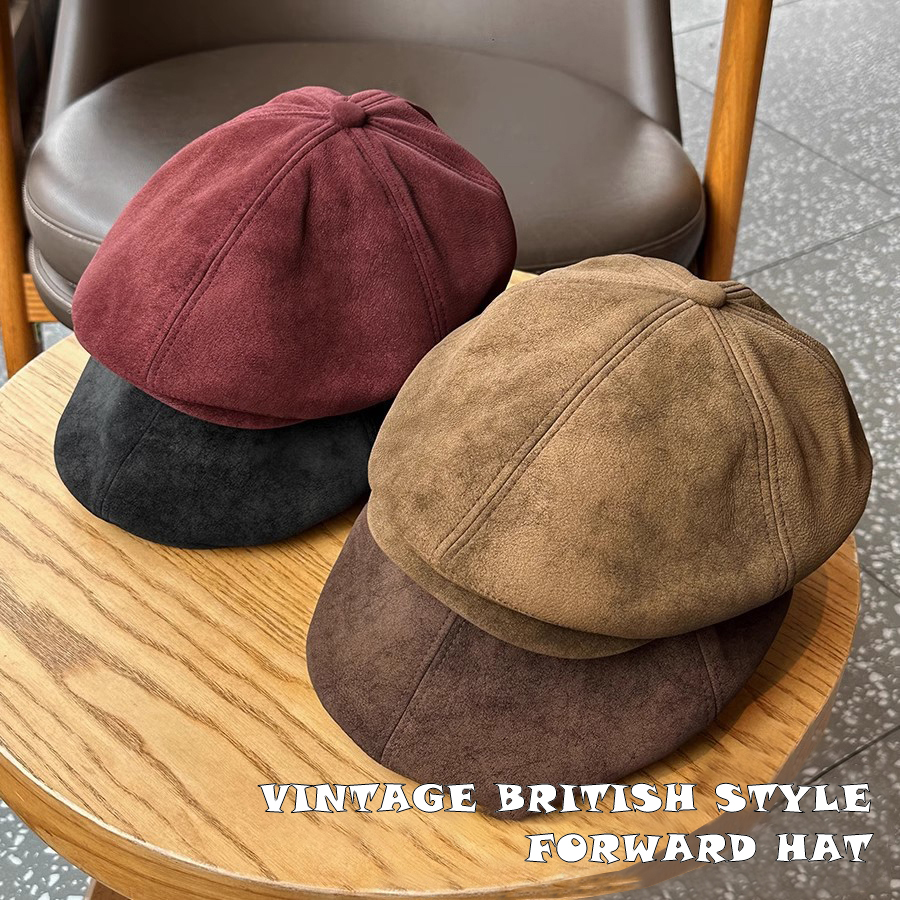 Vintage Suede Newsboy Cap Men  - Newsboy Cap Ivy ulasan dan harga