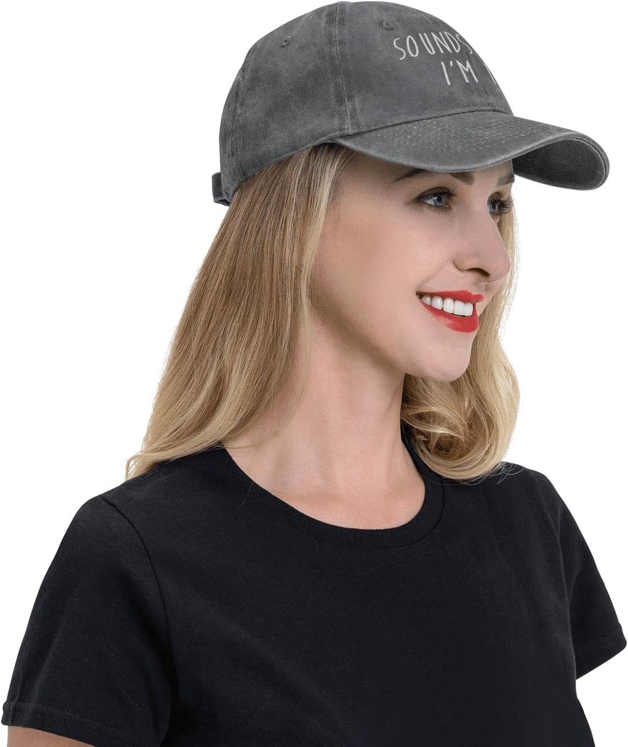Hat Funny Gay Sounds Gay I'm i - Golf Cap Dad ulasan dan harga
