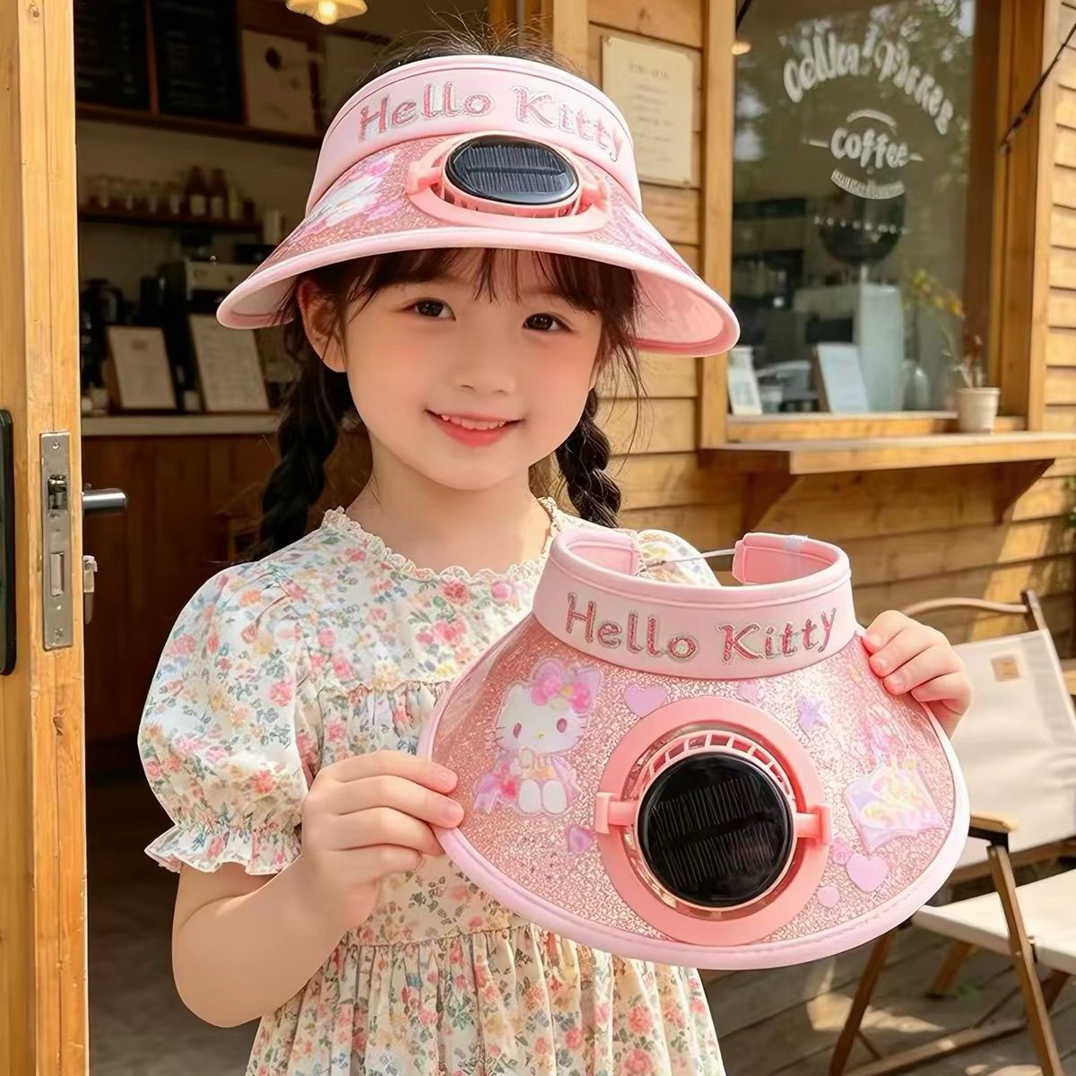 Anime Sanrio Kids Empty Top Su - Sun Hat Wide Brim ulasan dan harga