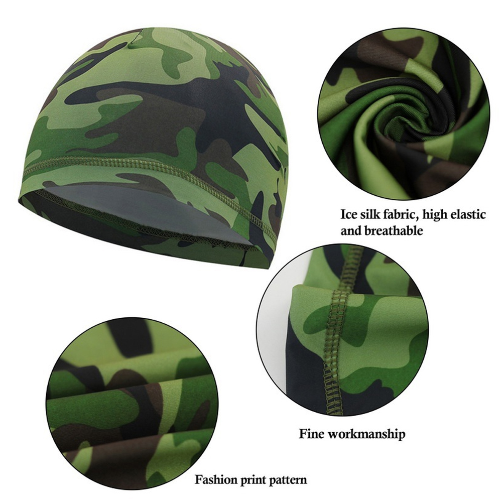 1PC Cooling Skull Cap For Men  - Skull Cap Helmet Liner ulasan dan harga