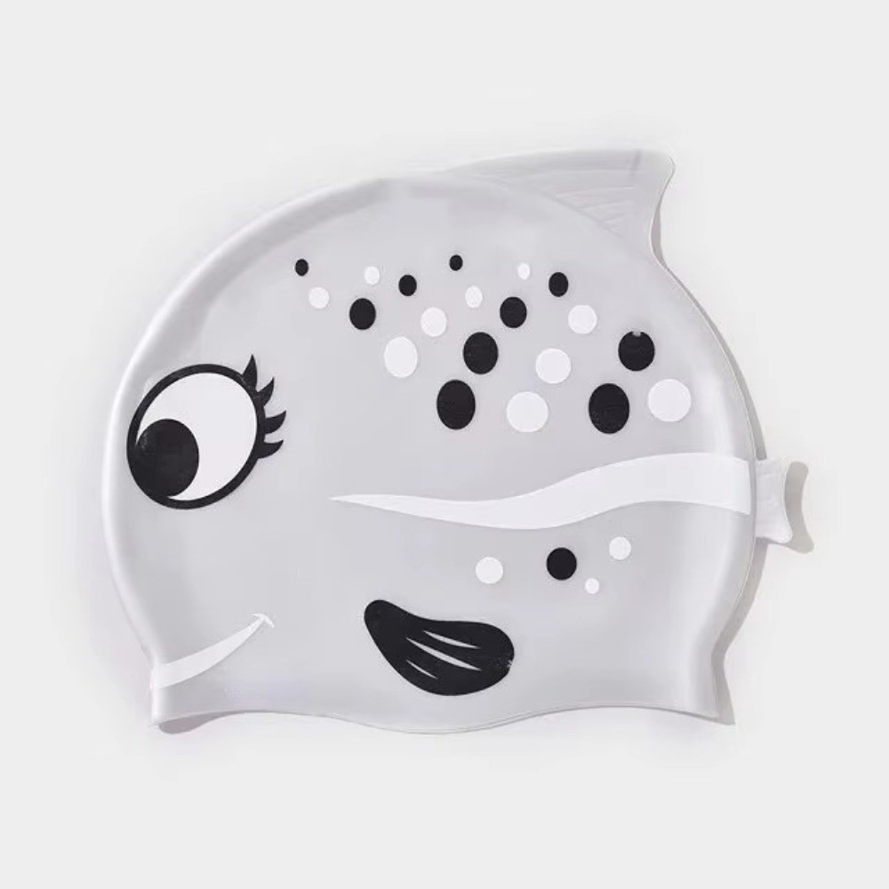 Cute Elastic Children's Swimmi - Swim Hat Silicone ulasan dan harga