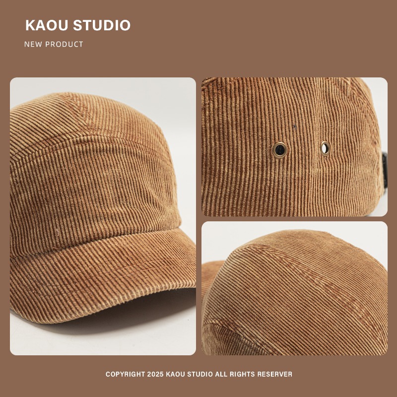 Vintage Corduroy Baseball Cap  - Corduroy Cap 5 Panel ulasan dan harga