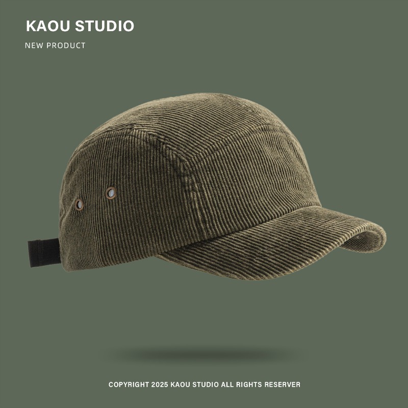 Vintage Corduroy Baseball Cap  - Corduroy Cap 5 Panel ulasan dan harga