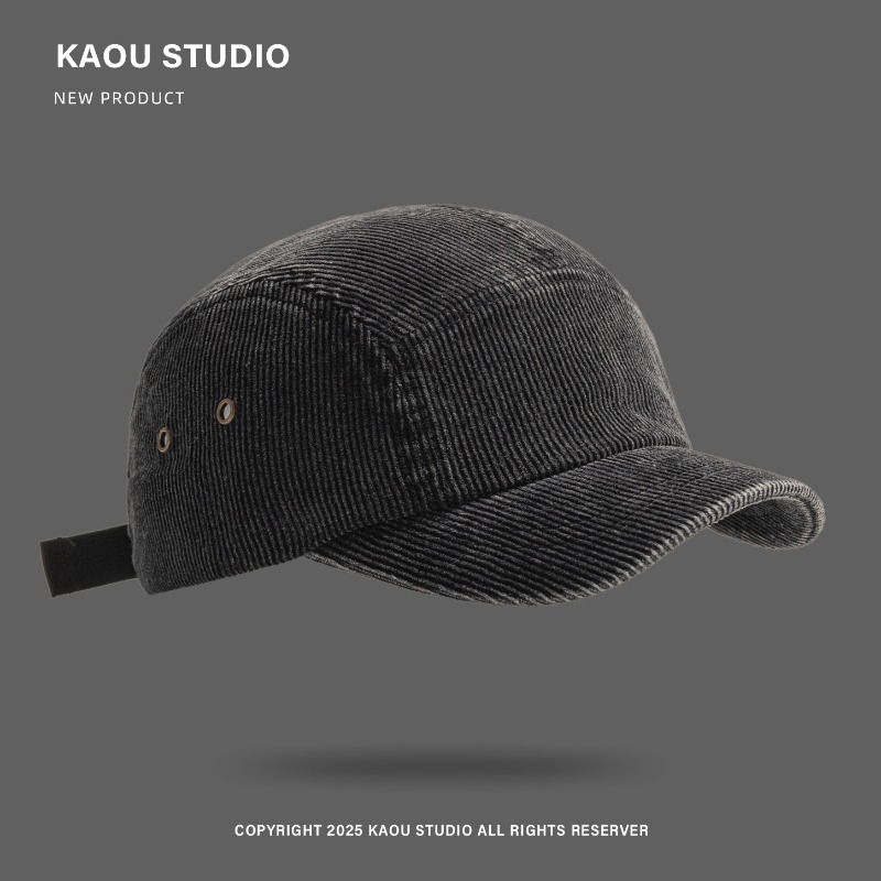 Vintage Corduroy Baseball Cap  - Corduroy Cap 5 Panel ulasan dan harga
