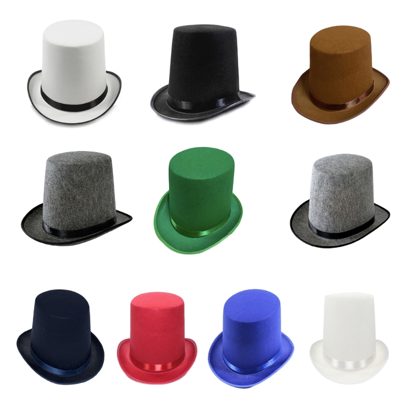 Vintage Fedora Top Hat Solid C - Fedora Hat Wool ulasan dan harga