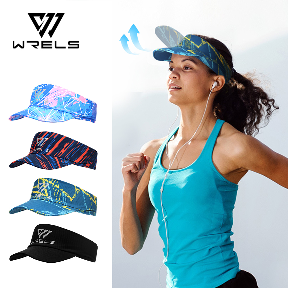WRELS Cooling Stretchy Visor M - Running Cap Lightweight ulasan dan harga