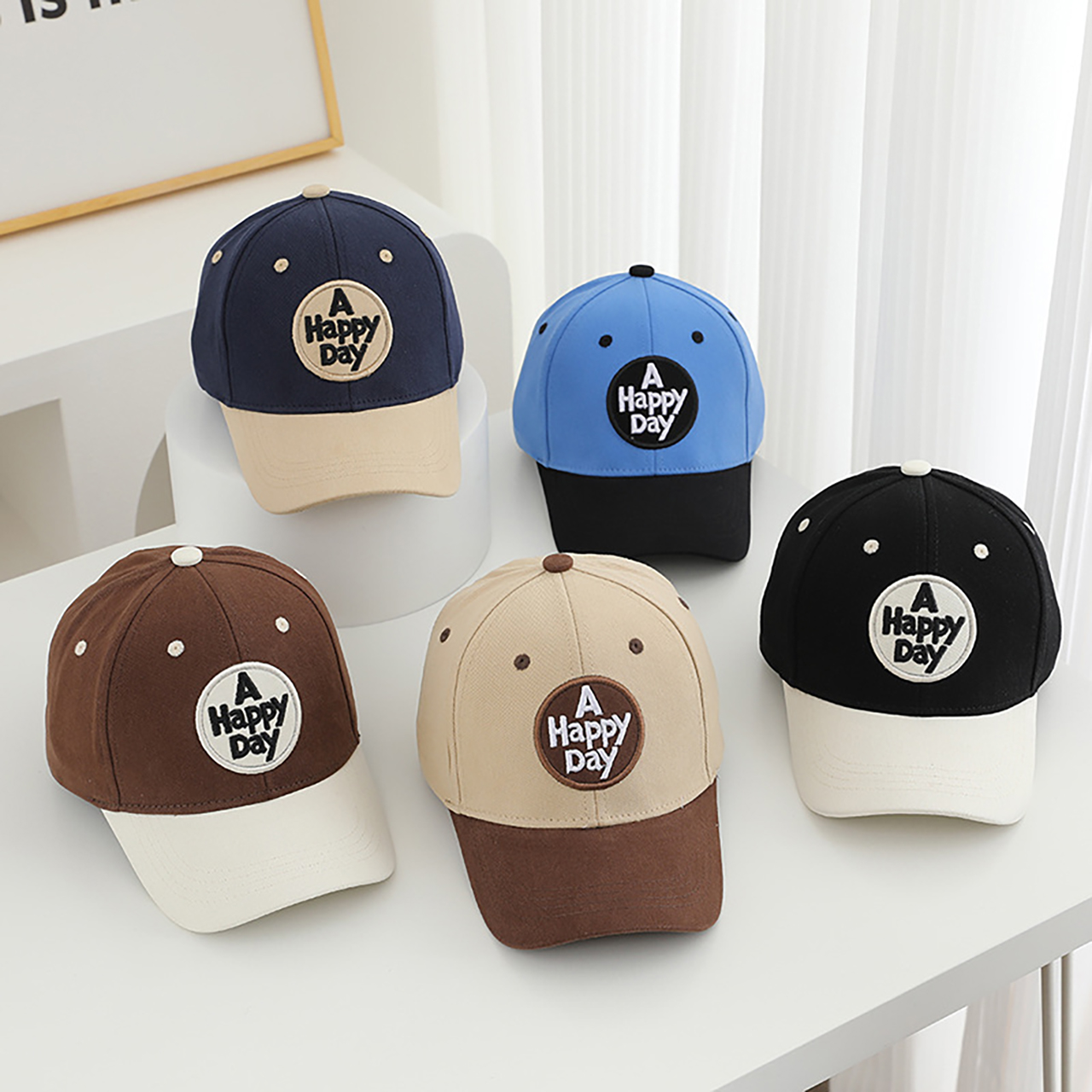 Letter Patchwork Baseball Cap  - Visor Sun Hat ulasan dan harga