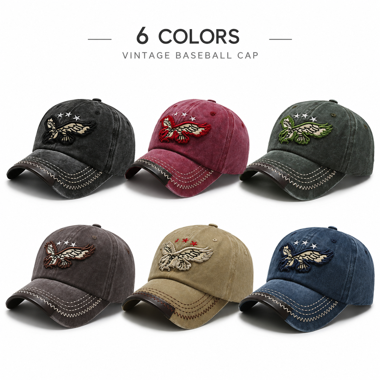 Vintage Washed Cotton Baseball - Baseball Cap Structured ulasan dan harga
