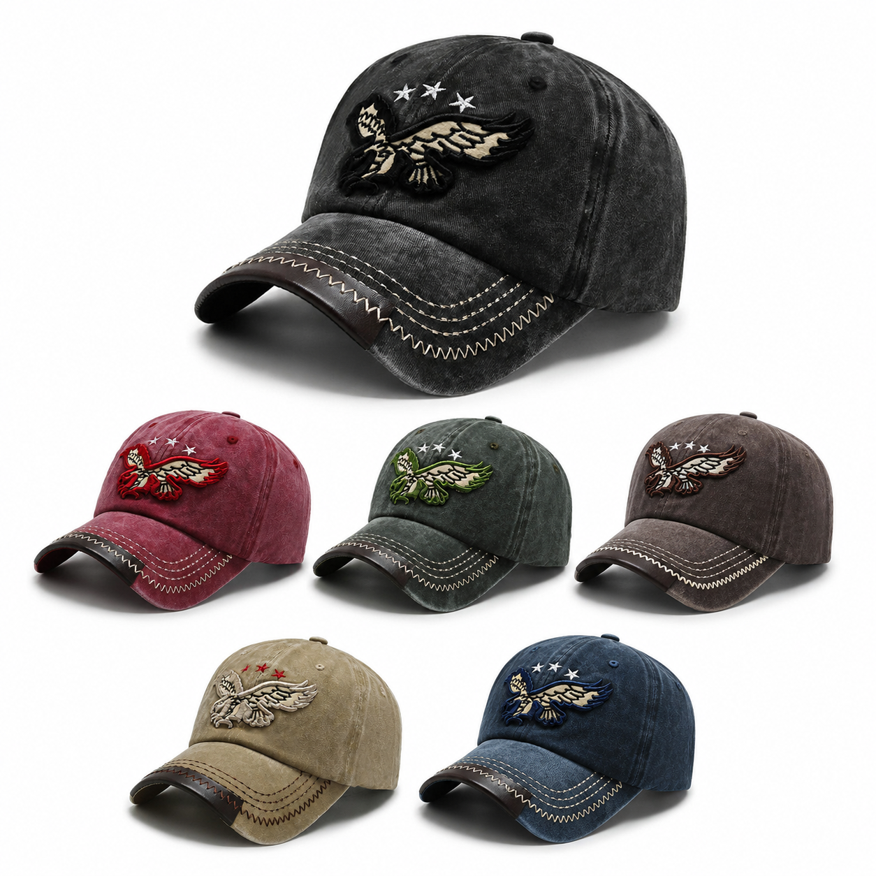 Vintage Washed Cotton Baseball - Baseball Cap Structured ulasan dan harga