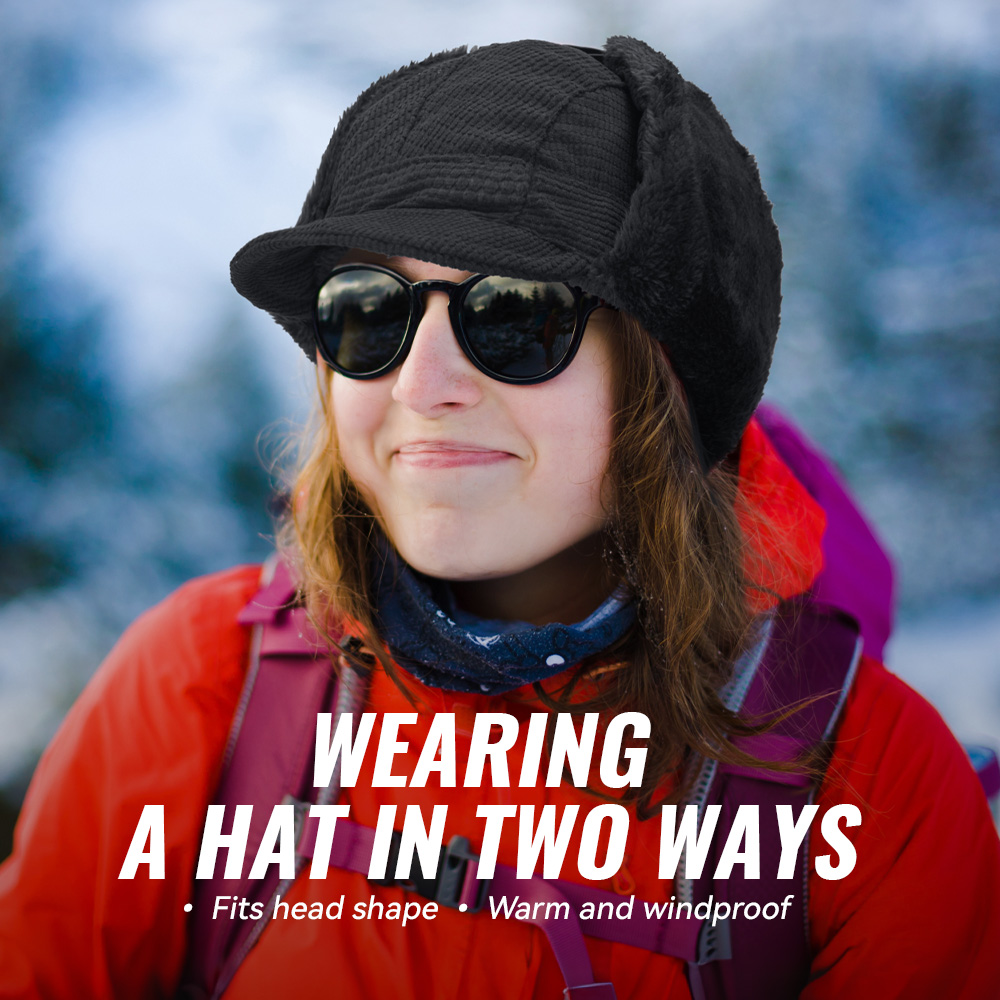 WRELS Winter Trapper Hat Windp - Trapper Hat Ear Flap ulasan dan harga