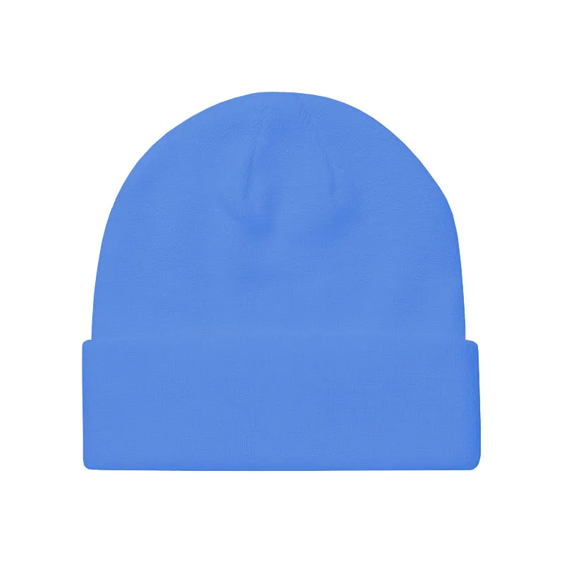 Women Unisex Knit Cuffed Plain - Beanie Cuffed Knit ulasan dan harga