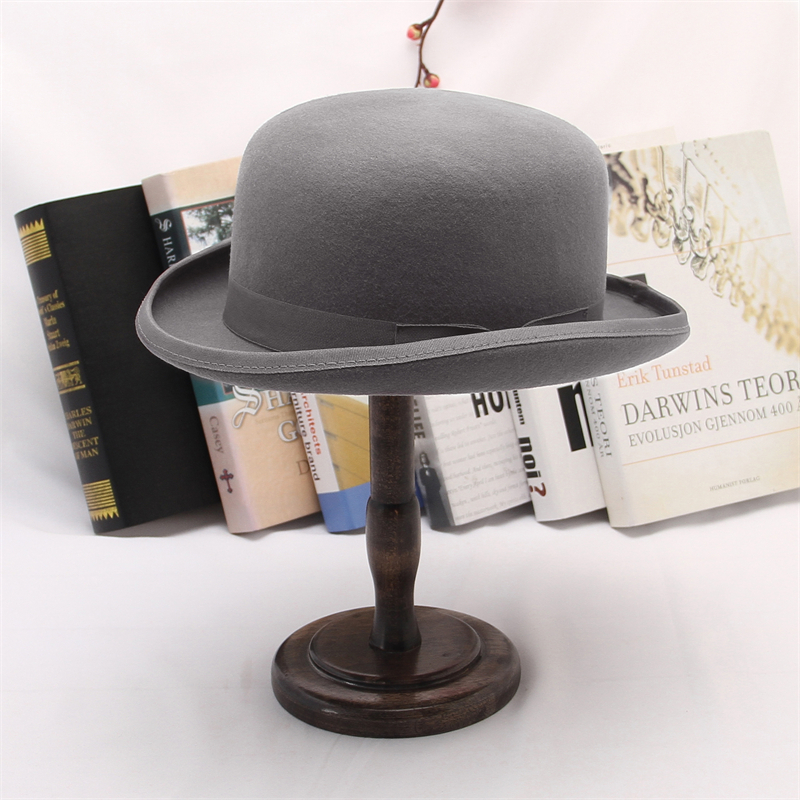 GEMVIE 100% Wool Felt Derby Ha - Fedora Hat Wool ulasan dan harga